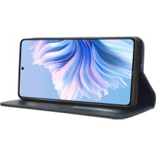 SZY Mall Tecno Camon 20 Premier 5g Cüzdan Pu Deri Manyetik Kapatma Için Kılıf (Yurt Dışından)
