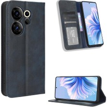 SZY Mall Tecno Camon 20 Premier 5g Cüzdan Pu Deri Manyetik Kapatma Için Kılıf (Yurt Dışından)