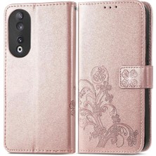 Bdt Shop Huawei Onur Için Kılıf 90 5g Kısa Kayış Zarif Iş Dört Yaprak Kılıf (Yurt Dışından)