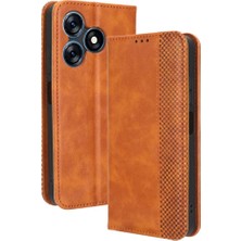 Bdt Shop Tecno Spark 10 4g Pu Deri Manyetik Kapatma Cüzdanı Için Kılıf (Yurt Dışından)