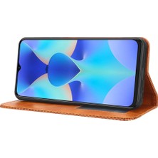 Bdt Shop Tecno Spark 10 4g Pu Deri Manyetik Kapatma Cüzdanı Için Kılıf (Yurt Dışından)