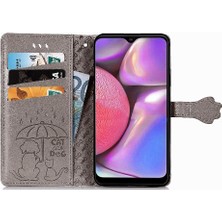 Bdt Shop Samsung Galaxy A20S Kılıf Için Kılıf Kapak Kapak Kısa Kayış Karikatür (Yurt Dışından)