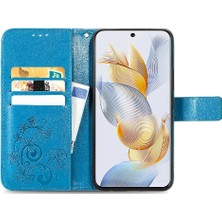 Bdt Shop Huawei Onur Için Kılıf 90 5g Kısa Kayış Zarif Iş Dört Yaprak Kılıf (Yurt Dışından)