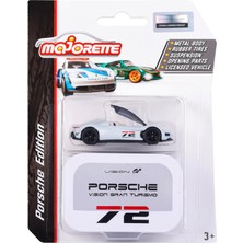 Majorette Porsche Deluxe Araçlar Porsche Vision Gran Turismo 72 Beyaz