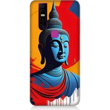 Teknomeg Infinix 5s Pro Uyumlu Budha Heykeli Desenli Silikon Kılıf