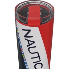 Nautica NTM02 Sport Termos Paslanmaz Çelik 950 ml Navy Flags