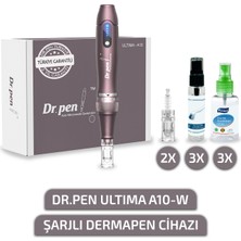 Dr. Pen Dr.Pen Ultima A10-W Şarjlı Dermapen Cihazı (2 Yıl Türkiye Garantili) Derma Pen Kalıcı Makyaj Dermaroller