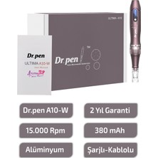 Dr. Pen Dr.Pen Ultima A10-W Şarjlı Dermapen Cihazı (2 Yıl Türkiye Garantili) Derma Pen Kalıcı Makyaj Dermaroller