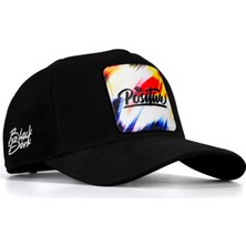 BlackBörk V1 Baseball Positive - 1 Kod Logolu Unisex Siyah Şapka (Cap)