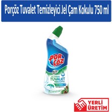 Porçöz Tuvalet Temizleyici Jel Çam Kokulu 750 ml x 4 Adet