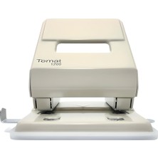 Temat 1200 Bej Renkli Perforatör Delgeç 1200 Adet Kırtasiye Ürünü Kullanım İçin İdeal