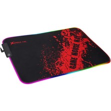 Canpay Rgb LED 7 Farklı Işıklı Oyuncu Mouse Pad Mikrofiber Malzeme ve Su Geçirmez Tasarım (1.8 Metre Kablo)