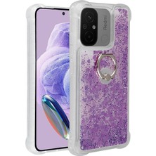 HTstore Xiaomi Uyumlu  Redmi 12C Kılıf Zore Milce Kapak-Mor