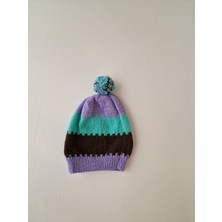 Hobi Kafe El Örgüsü 03 -06 Ay Bebek Beresi (Şapkası)