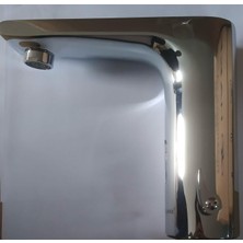 Aquamıx | Fotoselli Lavabo Bataryası (Pilli-Elektrikli) Çift Su Girişli