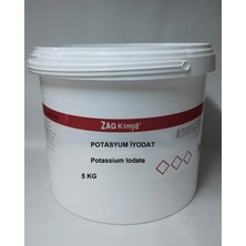 Zag Kimya Potasyum Iyodat %99-100 (Gıda Kalitesi) - 5 kg