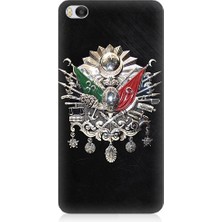 Teknomeg Xiaomi Mi 5s Uyumlu Osmanlı Tuğrası ve Arması Desenli Silikon Kılıf