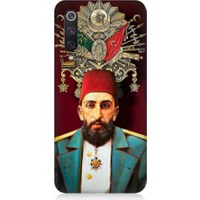 Teknomeg Xiaomi Mi 9se Uyumlu Osmanlı 2. Abdülhamid Han Desenli Silikon Kılıf