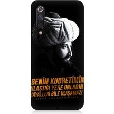 Teknomeg Xiaomi Mi 9se Uyumlu Fatih Sultan Mehmet Han Desenli Silikon Kılıf