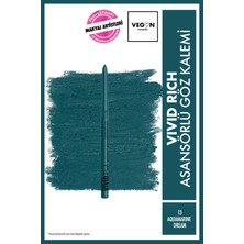 Nyx Professional Makeup Vivid Rich Asansörlü Göz Kalemi - 13 Aquamarine Dream