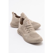 Ccway Anorak Bağcıklı  Kadın Spor Ayakkabı BEJ BEJ