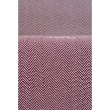 Tabu Home Dokuma Cozy Comfort Bordo Koltuk Örtüsü