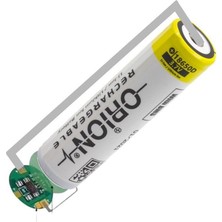 Orion 18650 Li-Ion 2600MAH Şarj Edilebilir Çipli Pil