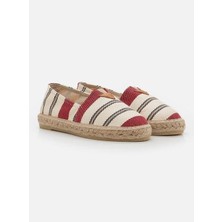 Su Espadril Alani Bordo Kadın Düz Espadril