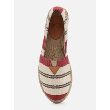 Su Espadril Alani Bordo Kadın Düz Espadril