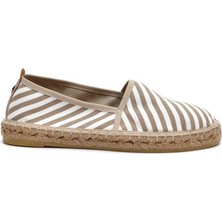 Su Espadril Diega Bej Kadın Düz Espadril