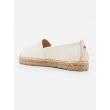 Su Espadril Aiden Beyaz Kadın Düz Espadril