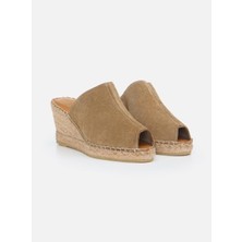 Su Espadril Suzy Muskat Kadın Dolgu Topuklu Espadril Terlik