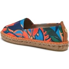 Su Espadril Artsy Yeşil Kadın Düz Espadril