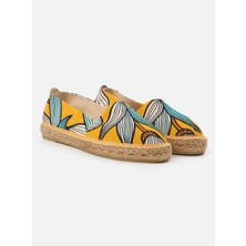 Su Espadril Artsy Sarı Kadın Düz Espadril