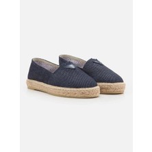 Su Espadril Alaina Lacivert Kadın Düz Espadril