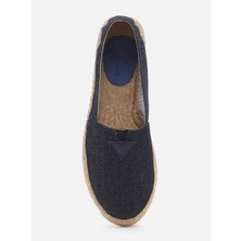 Su Espadril Alaina Lacivert Kadın Düz Espadril