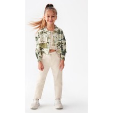 Nk Kids India 3 Parça Kız Çocuk Ceketli Takım