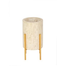 Laromita Decoration Gold Ayaklı Saksı