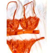 Odette Shop Orange Balenli Takım