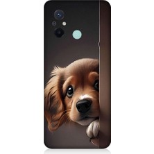 Teknomeg Xiaomi Redmi 12C Uyumlu Yavru Sevimli Cute Köpek Desenli Silikon Kılıf