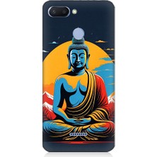 Teknomeg Xiaomi Redmi 6 Uyumlu Soft Renklerle Budha Desenli Silikon Kılıf