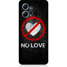 Teknomeg Xiaomi Redmi Note 12 Uyumlu Aşk Yok Desenli Silikon Kılıf