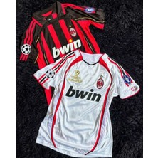 BySportakus A.c Milan 2007 Sezonu Kaka Leite Nostalji Forması Ikili Kombin