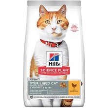 Hill's Hills Young Sterilised Tavuklu Kısırlaştırılmış Kedi Maması 1.5 kg Lindocat Bebek Pudralı 10 lt Hediyeli