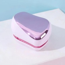 Nirvana Saç Tarak & Saç Masaj Tarak Compact Style Pink Holographic Saç Fırçası