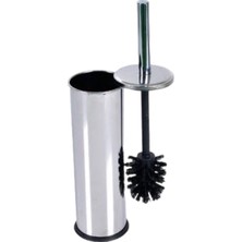 Mck Plus Metal Paslanmaz Krom Tuvalet Fırçası Wc Fırça