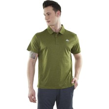 Alpinist Horizons Ultra Dry Erkek Polo T-Shirt Haki