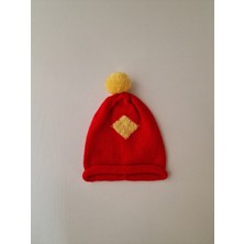 Hobi Kafe El Örgüsü 03-06 Ay Bebek Beresi (Şapkası)