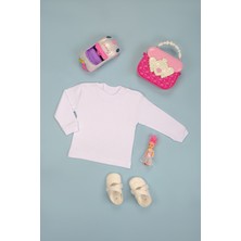 Bebe Tospik Pamuklu  Uzun Kollı Yumuşak Omuz Çıtçıt Body Zıbın