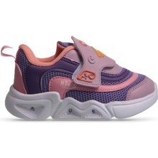 Mp One Glowstep Bebek Velcro Lila Sneaker